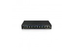 BroxNet BRX551-GE08-2GUP 8 Ports Gigabit PoE Ethernet Switch with 2 Gigabit Ethernet Uplink Ports, 120W